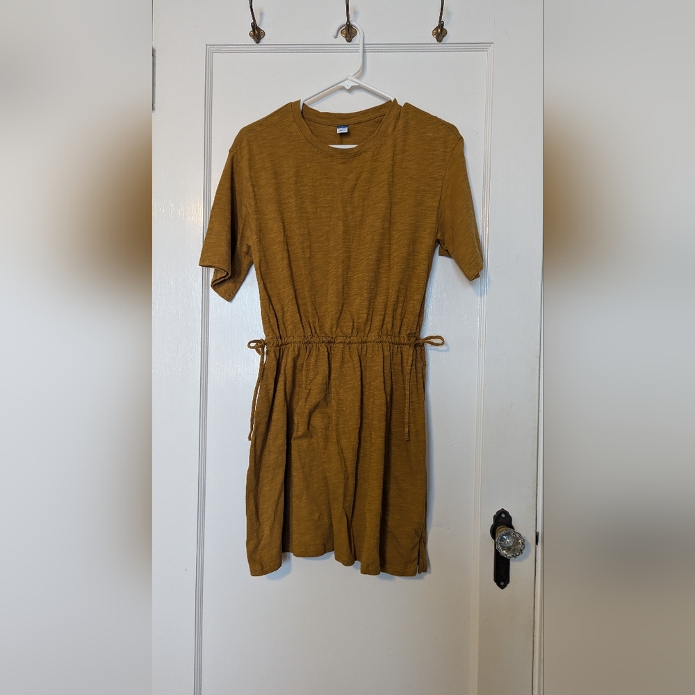 NWOT Old Navy mustard yellow dress